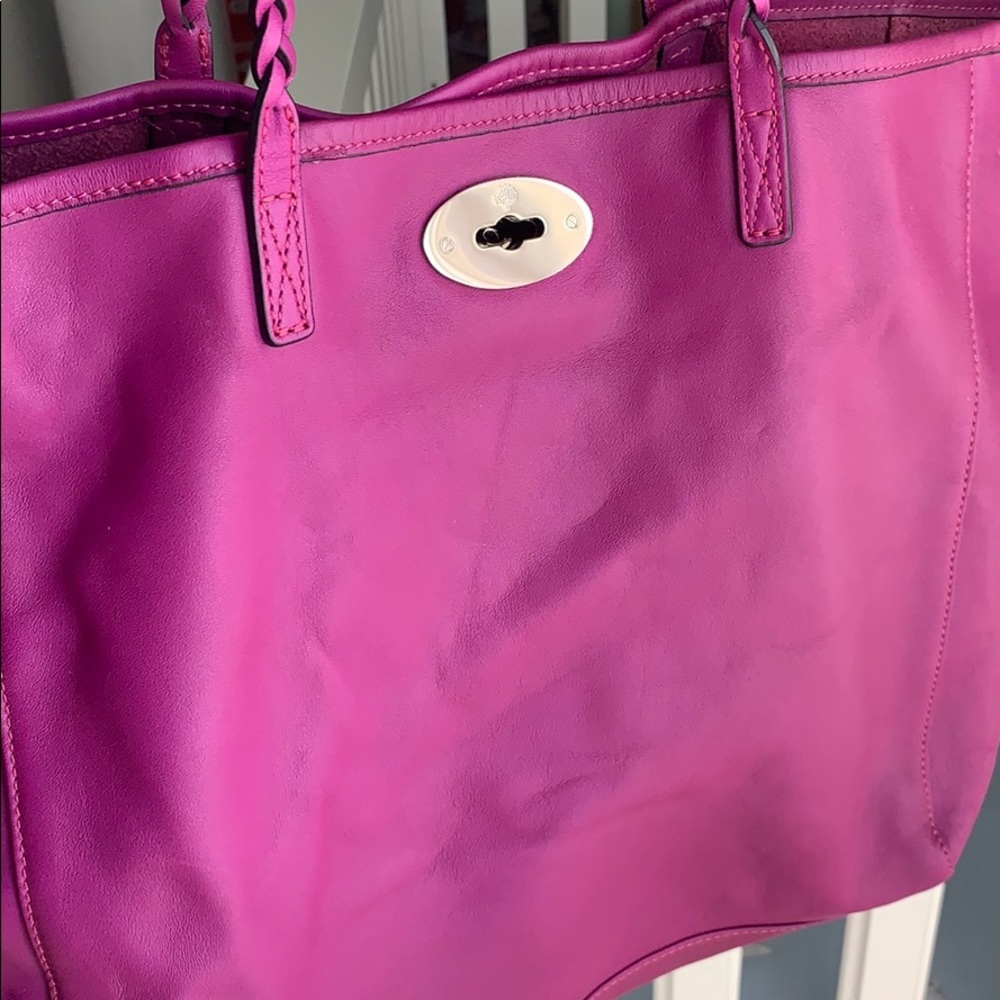Mulberry Medium Dorset Tote in Forest Berry
